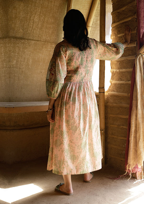 Terracotta Smock Dress