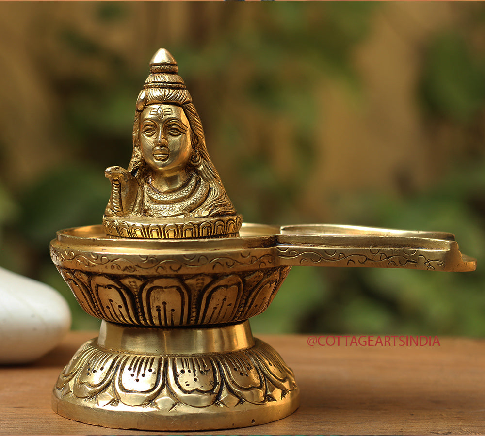 Brass Shivalingam