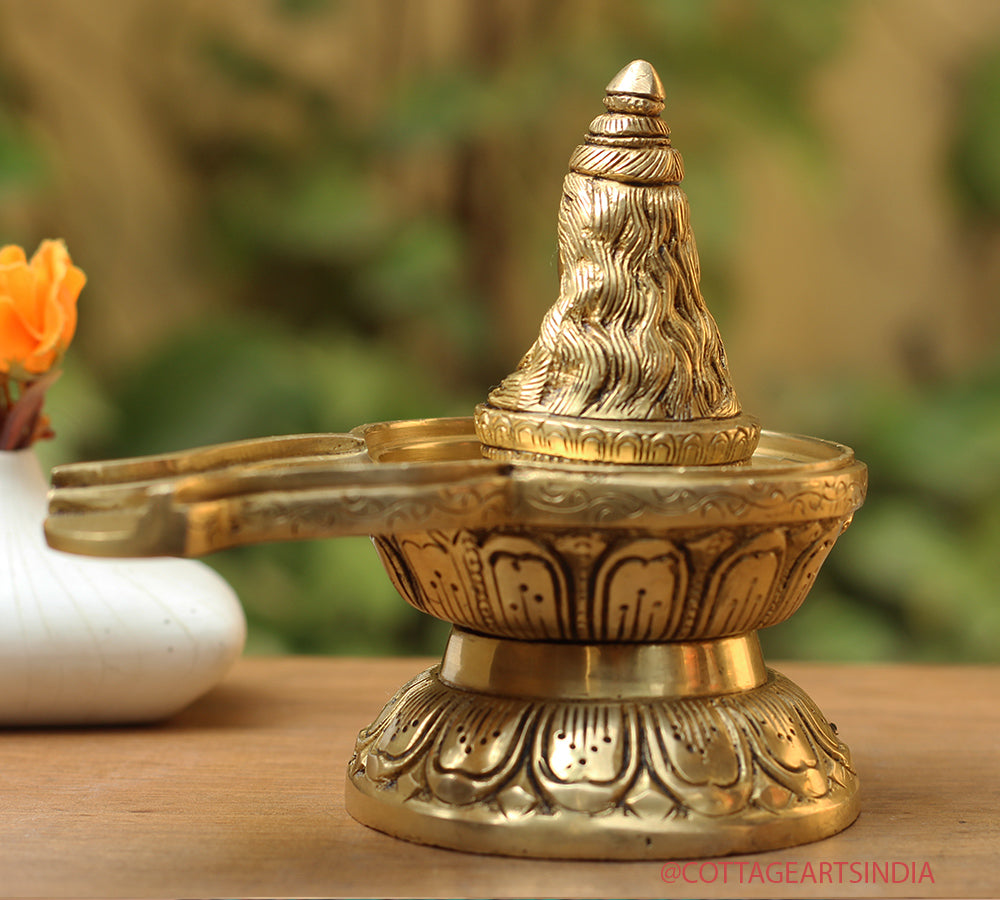 Brass Shivalingam