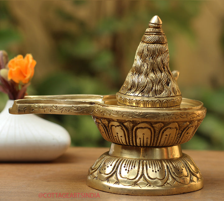 Brass Shivalingam