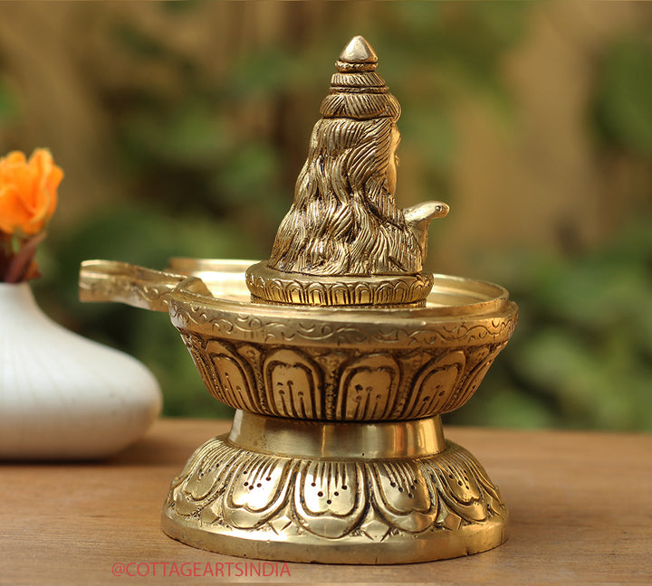 Brass Shivalingam