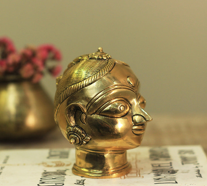 Brass Gauri Head Fine