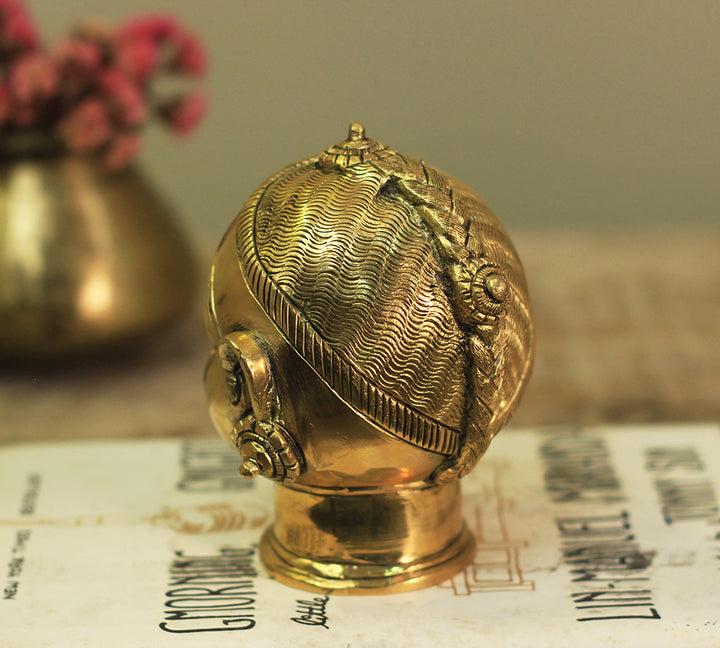 Brass Gauri Head Fine