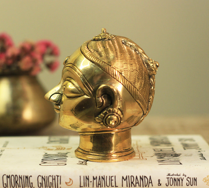 Brass Gauri Head Fine