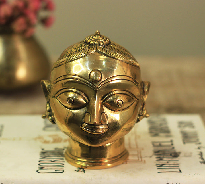 Brass Gauri Head Fine