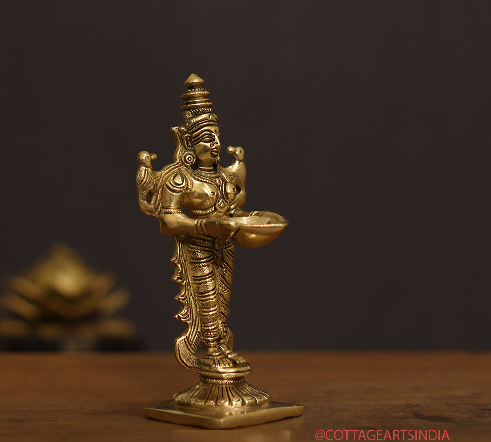 Brass Deep Laxmi 6''