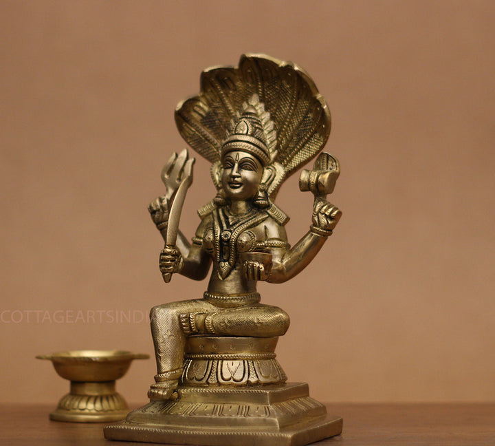 Brass Idol Goddess Mariamman Statue