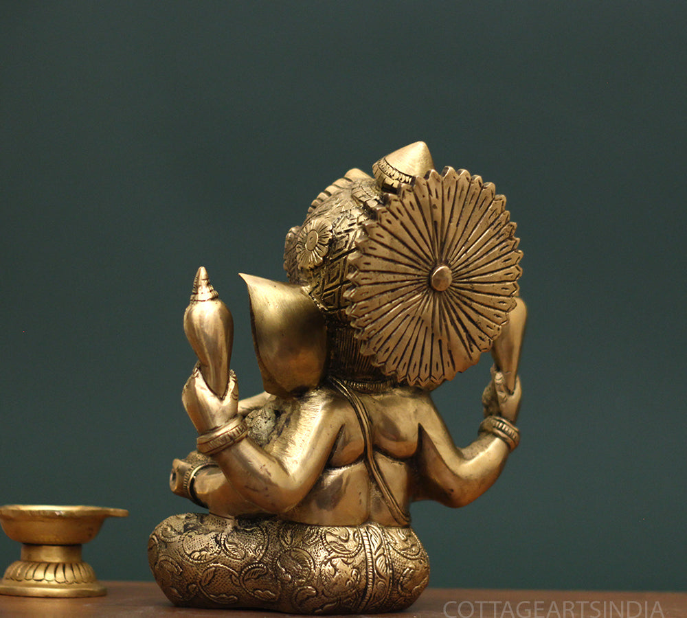 Brass Idol of Ganesha