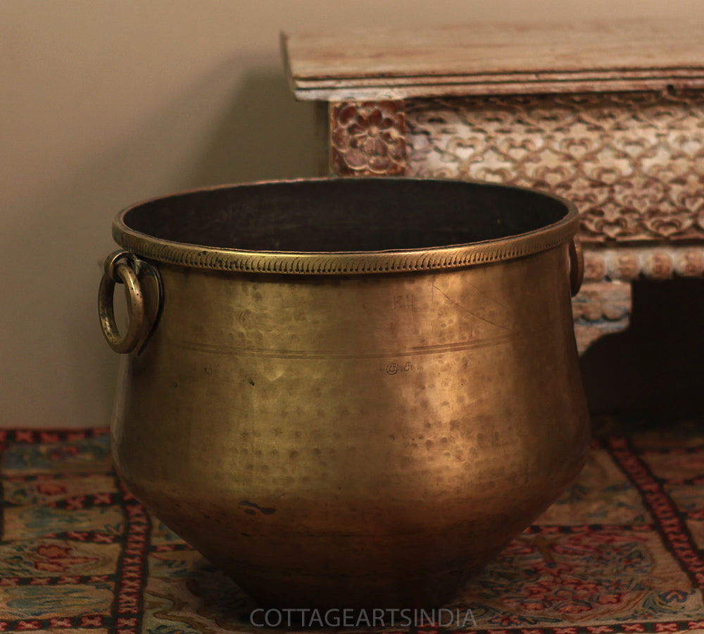 Brass Vintage Kerala Planter