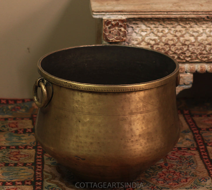 Brass Vintage Kerala Planter