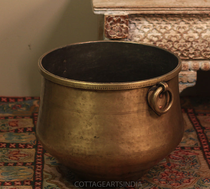 Brass Vintage Kerala Planter