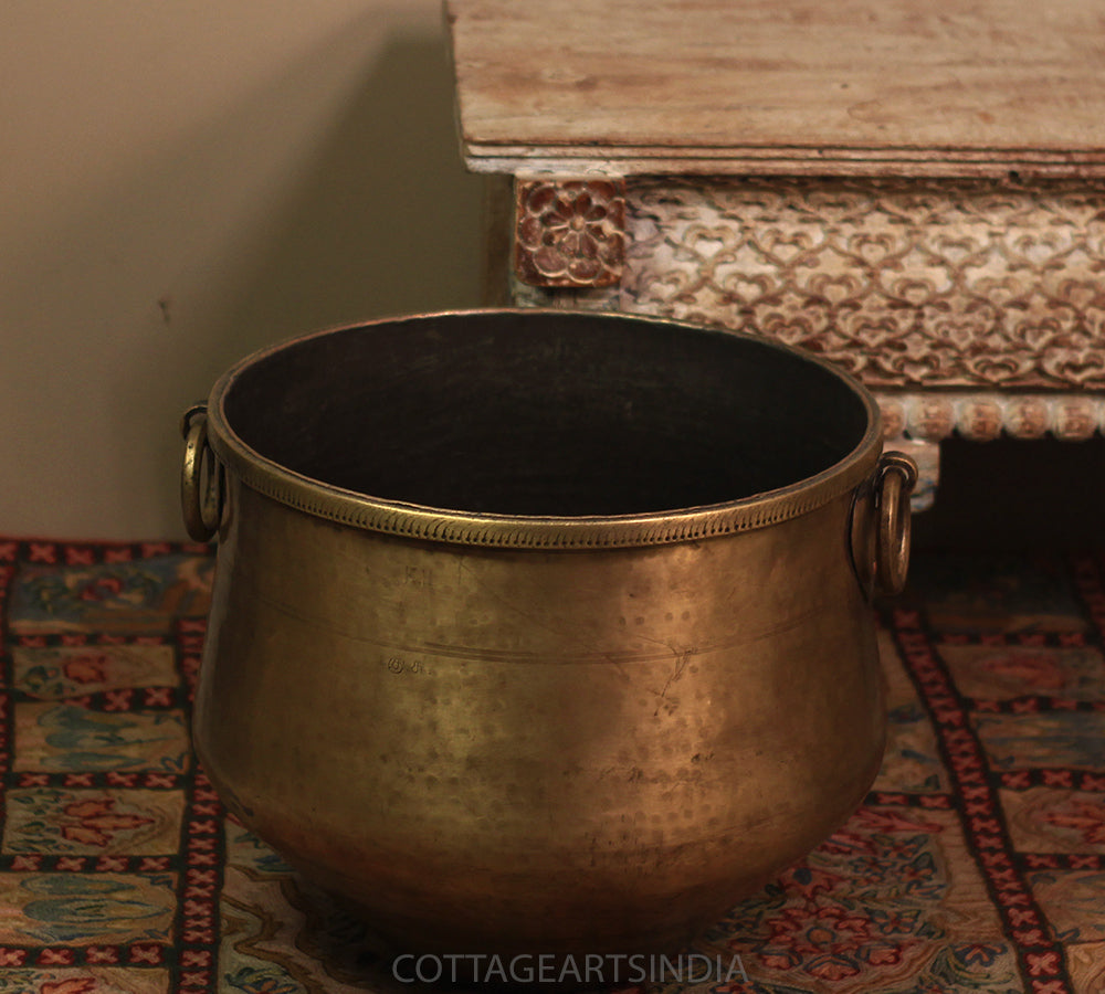 Brass Vintage Kerala Planter