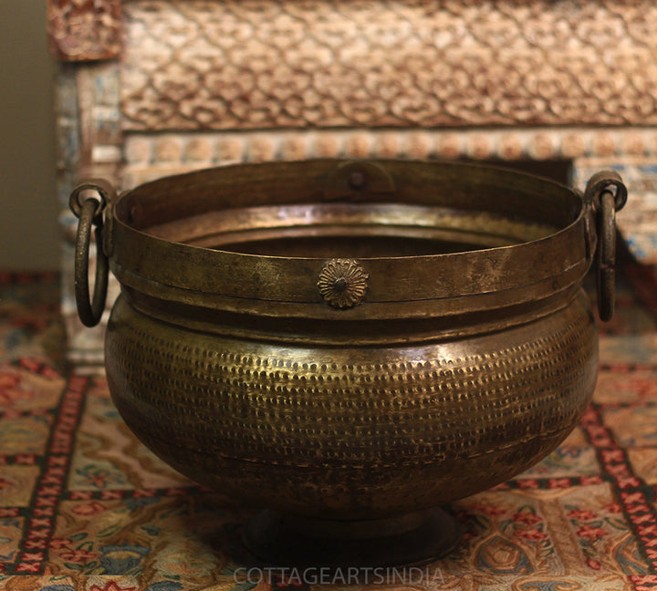 Brass Vintage Kerala Planter