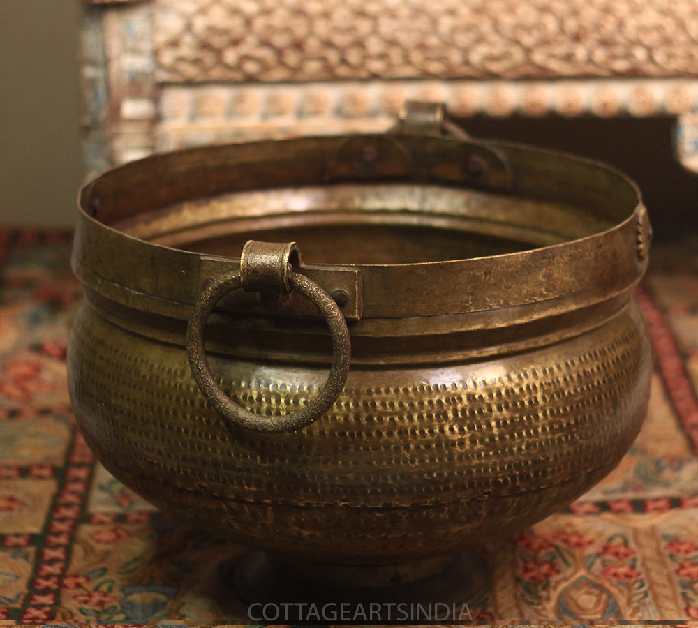 Brass Vintage Kerala Planter