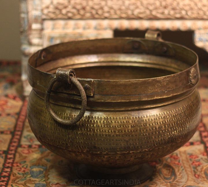 Brass Vintage Kerala Planter