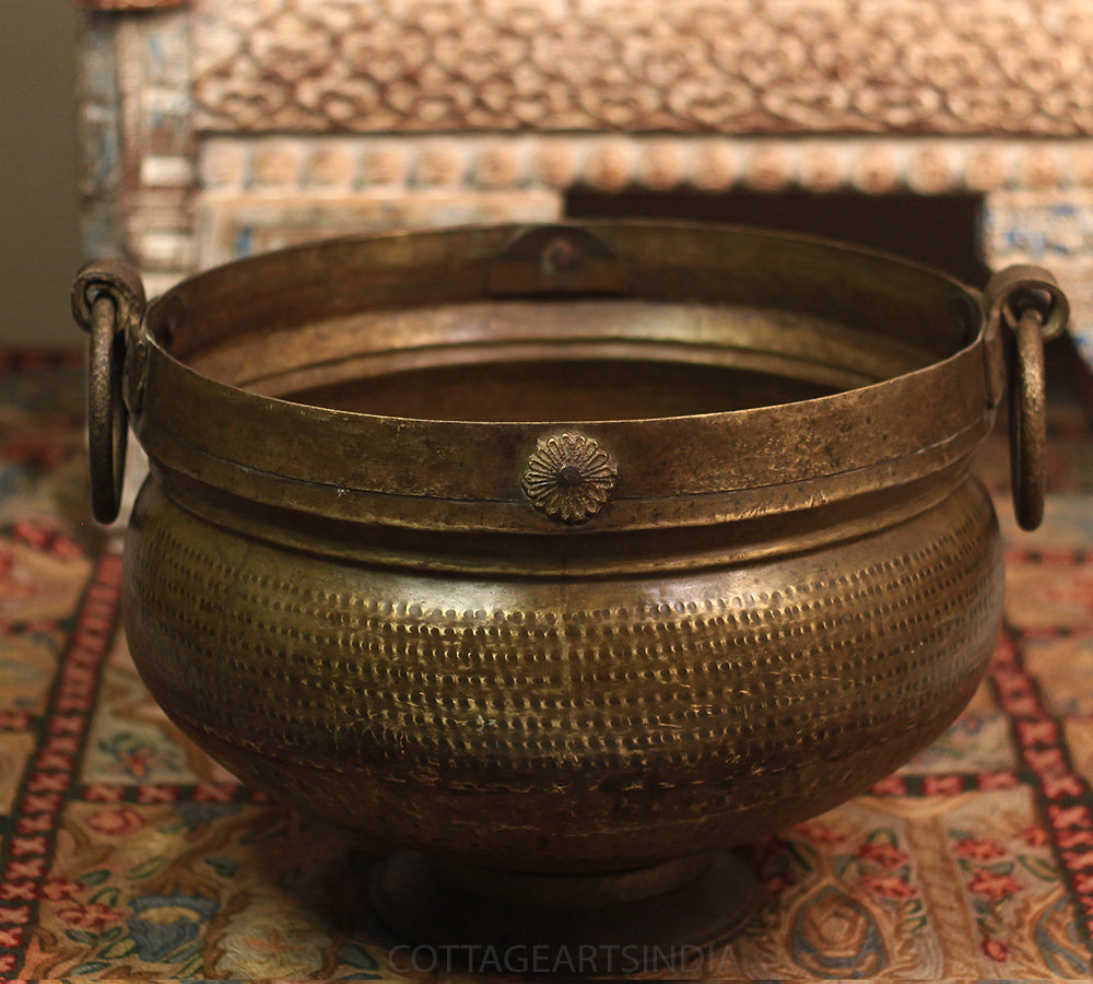 Brass Vintage Kerala Planter