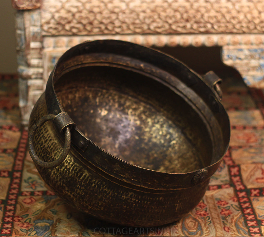 Brass Vintage Kerala Planter