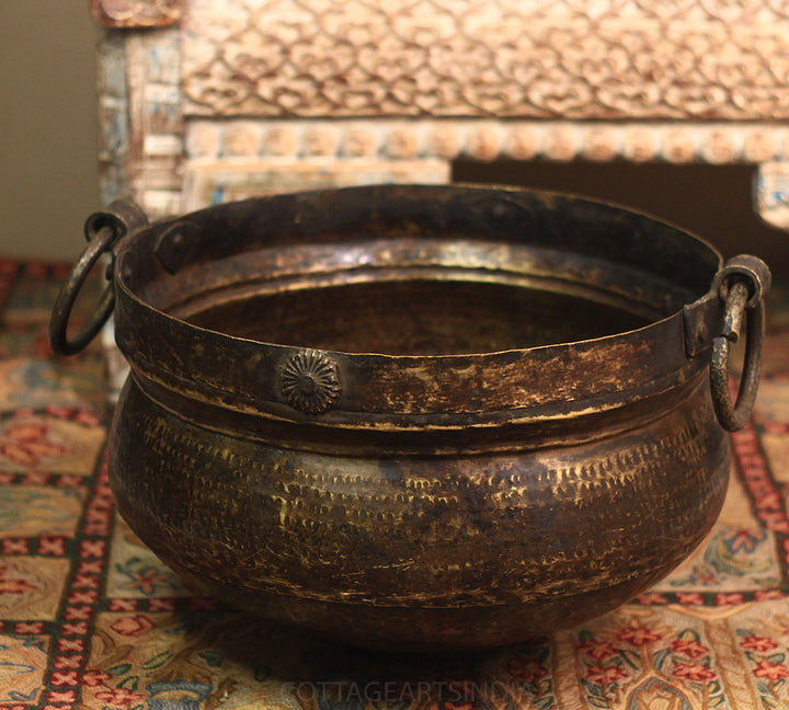 Brass Vintage Kerala Planter