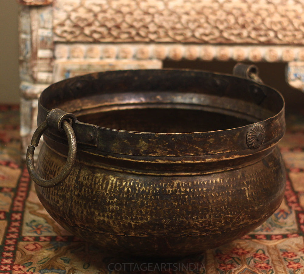 Brass Vintage Kerala Planter