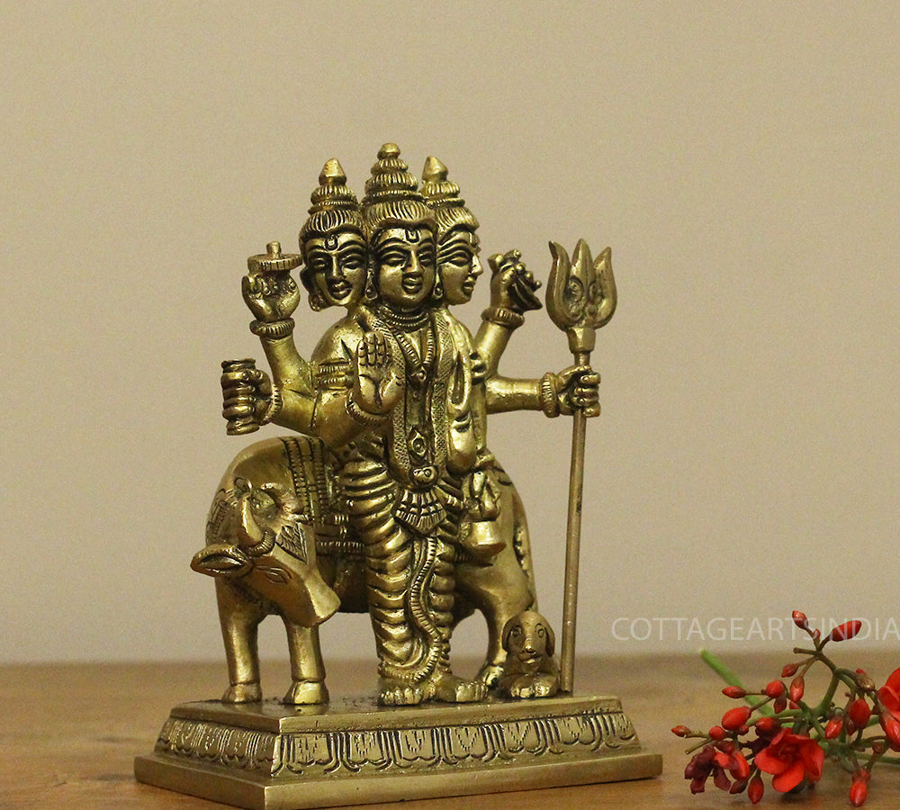 Brass Dattatreya