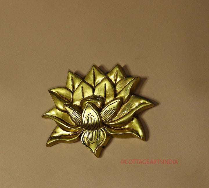 Brass Lotus for Wall Hanging