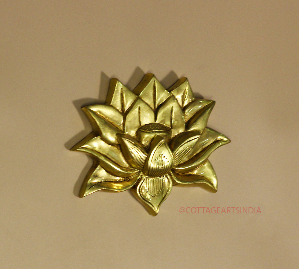 Brass Lotus for Wall Hanging