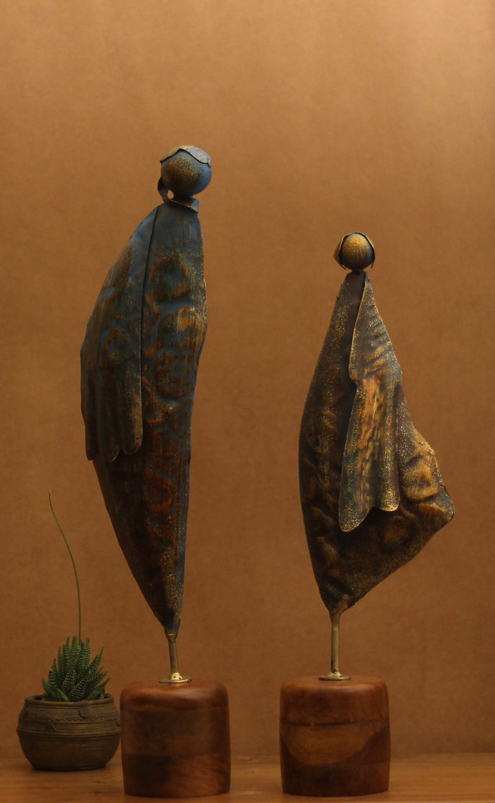 Abstract Couple Sculpture