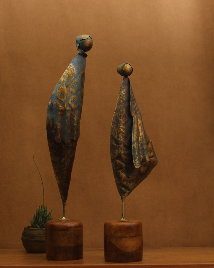 Abstract Couple Sculpture