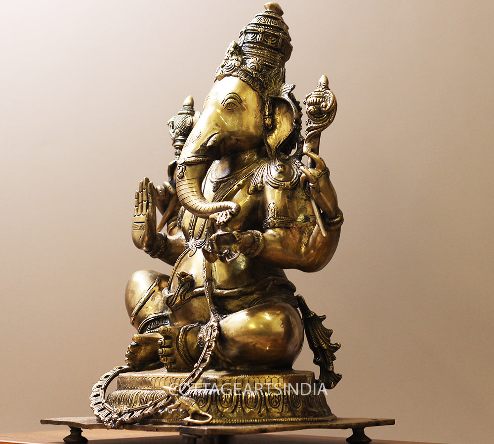 Brass Ganesh 20 inches