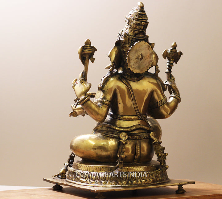 Brass Ganesh 20 inches