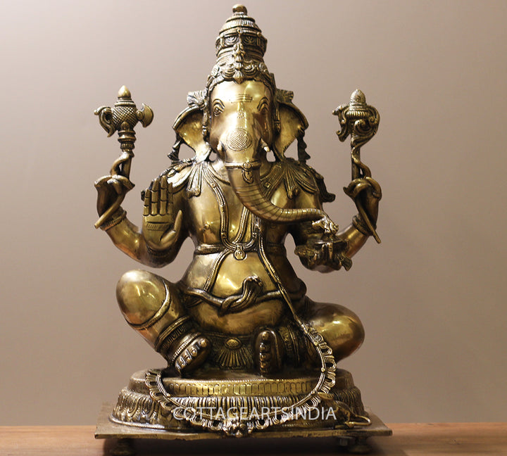 Brass Ganesh 20 inches