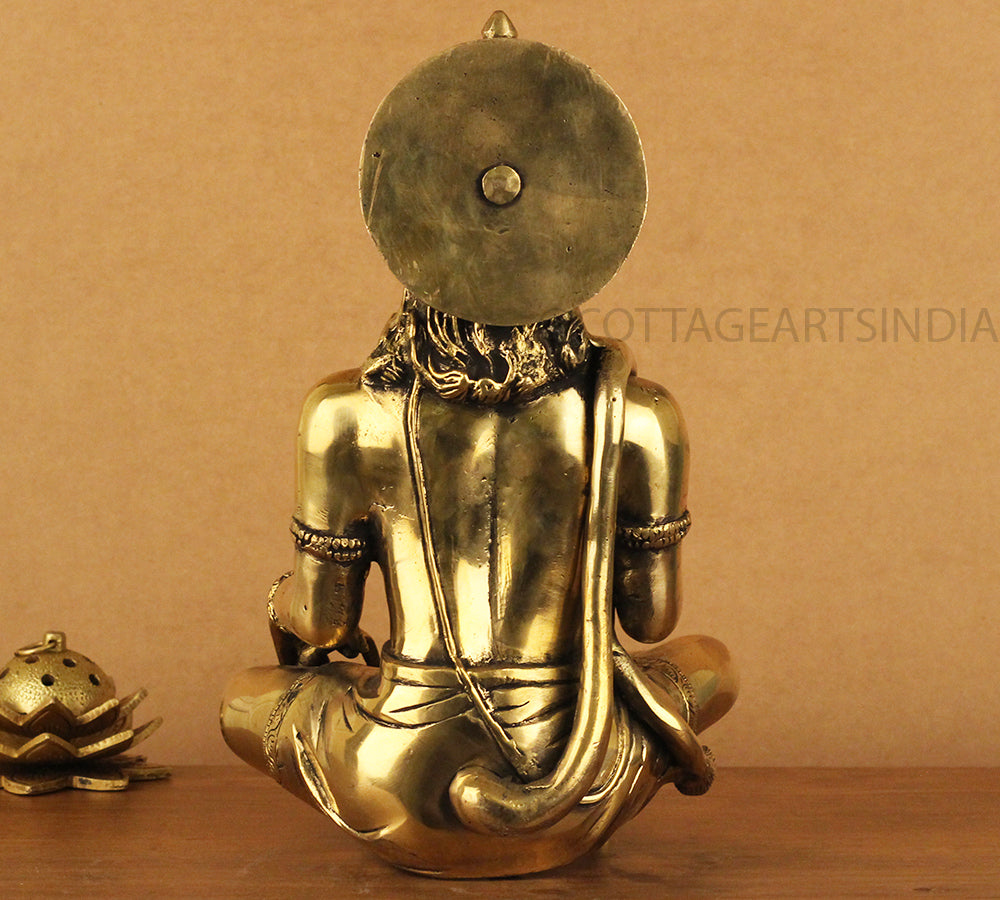 Brass Hanuman Blessing