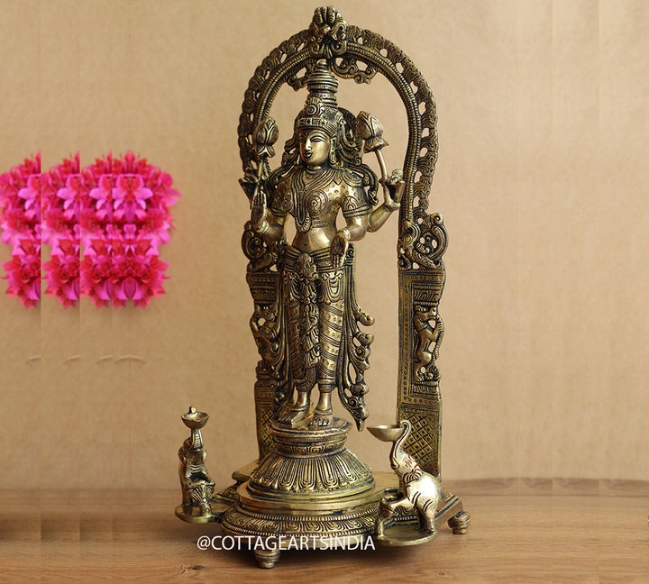 Brass Laxmi 16"