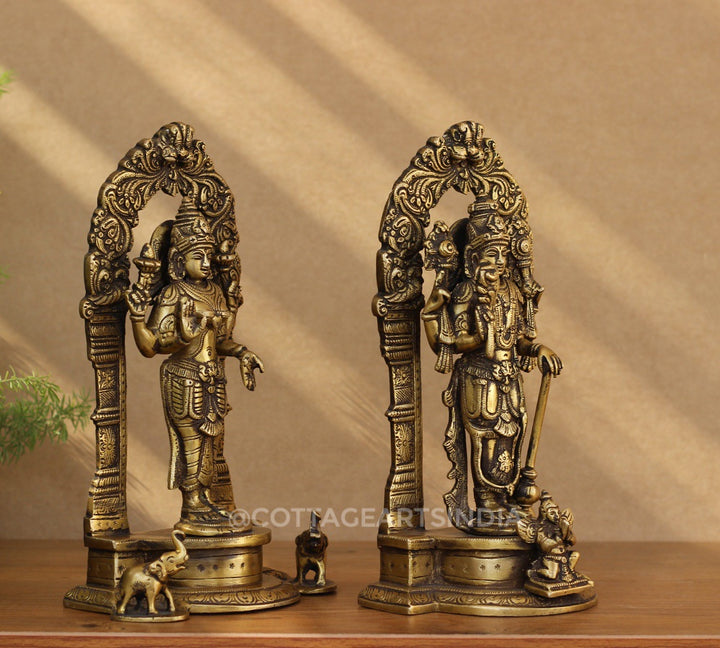 Brass Laxmi and Narayan