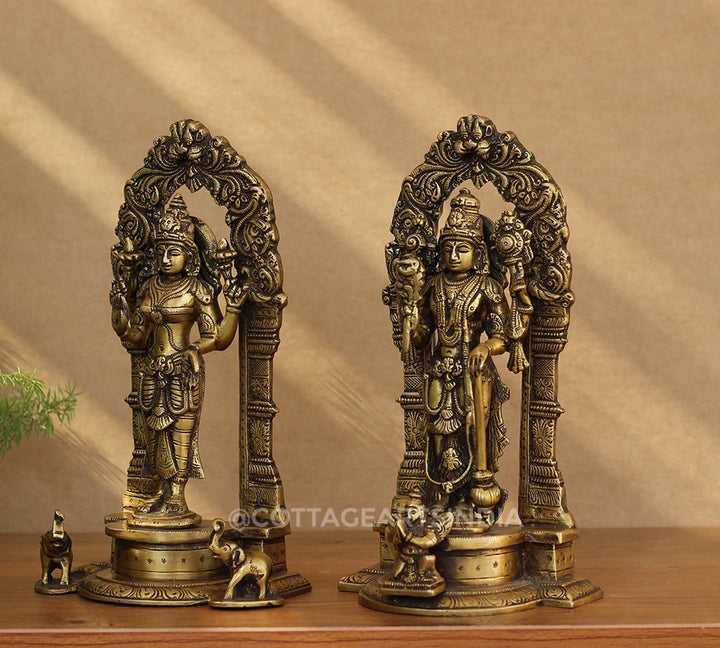 Brass Laxmi and Narayan