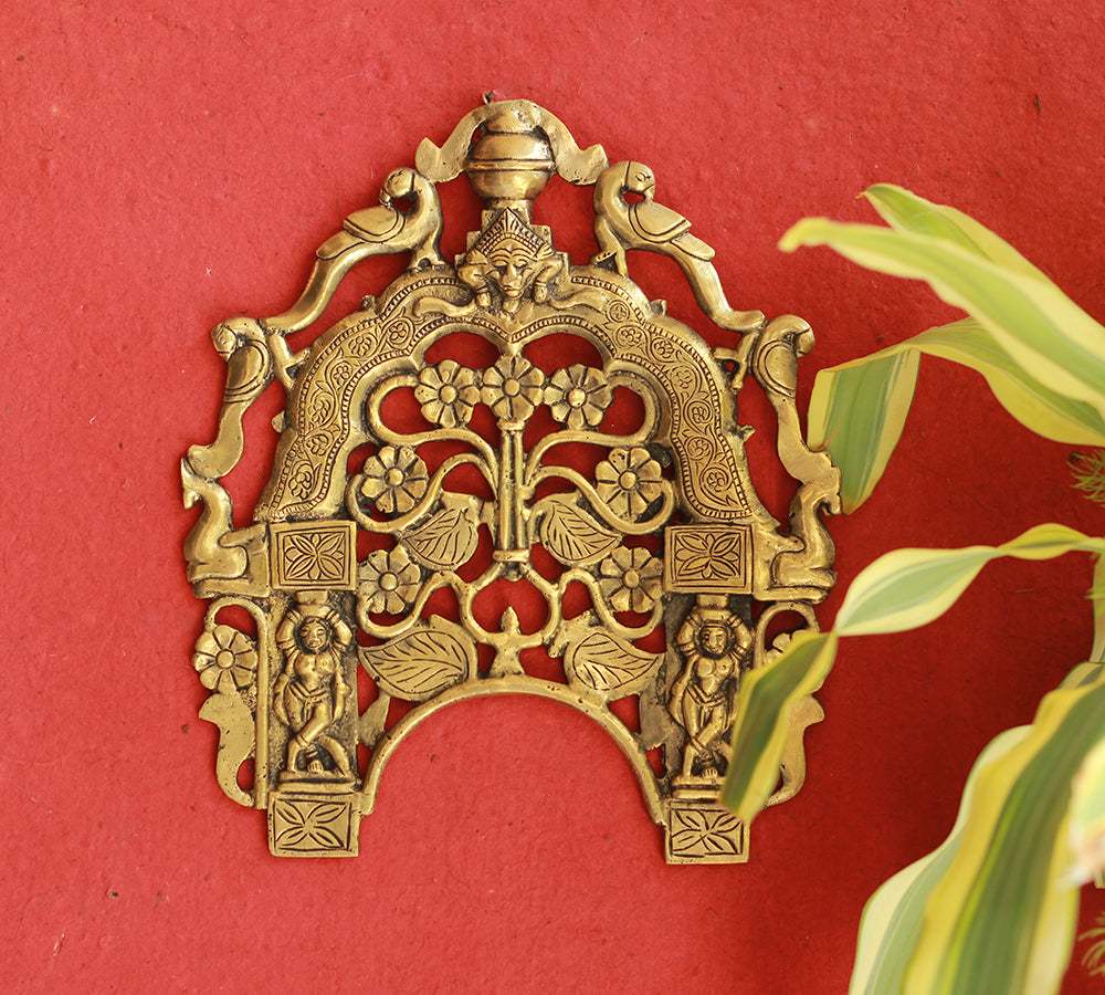 Brass Prabhavali Floral