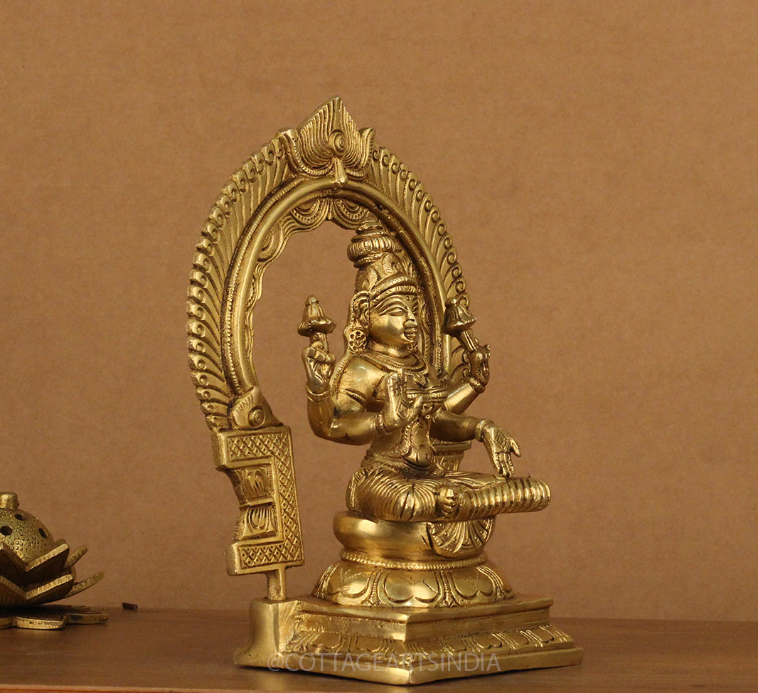 Brass Ganesh - Brass Laxmi