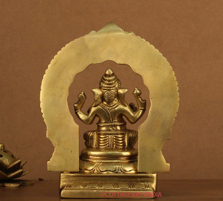 Brass Ganesh - Brass Laxmi