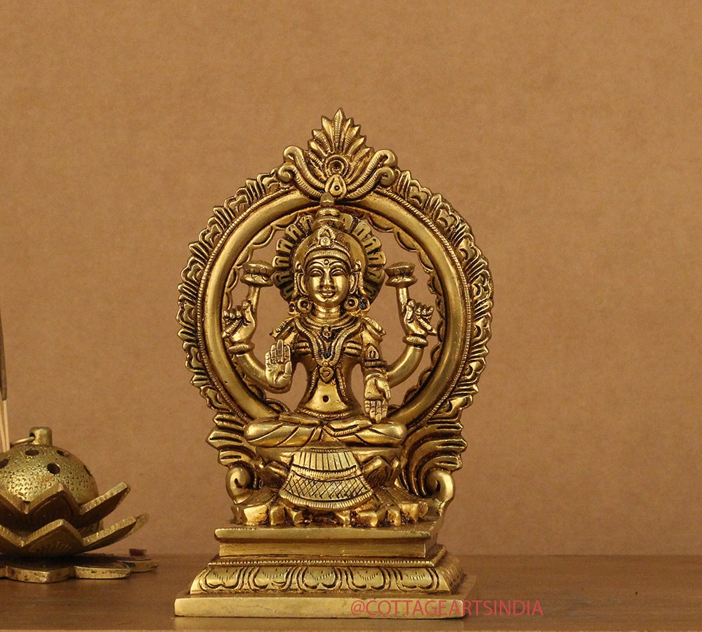 Brass Laxmi Ganesh