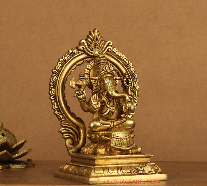 Brass Laxmi Ganesh