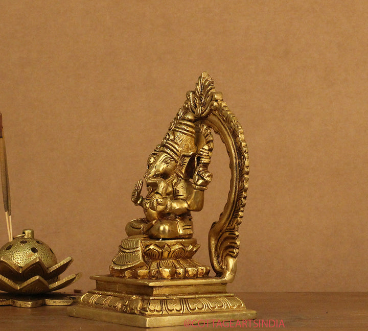 Brass Laxmi Ganesh