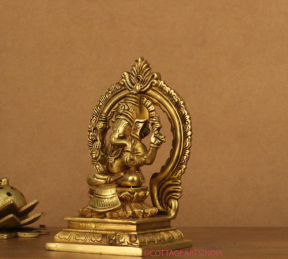 Brass Laxmi Ganesh