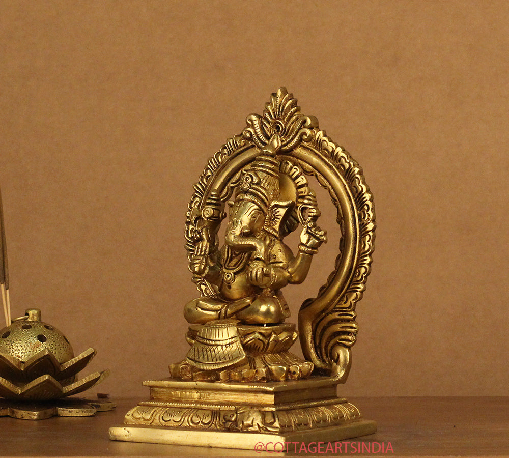 Brass Laxmi Ganesh