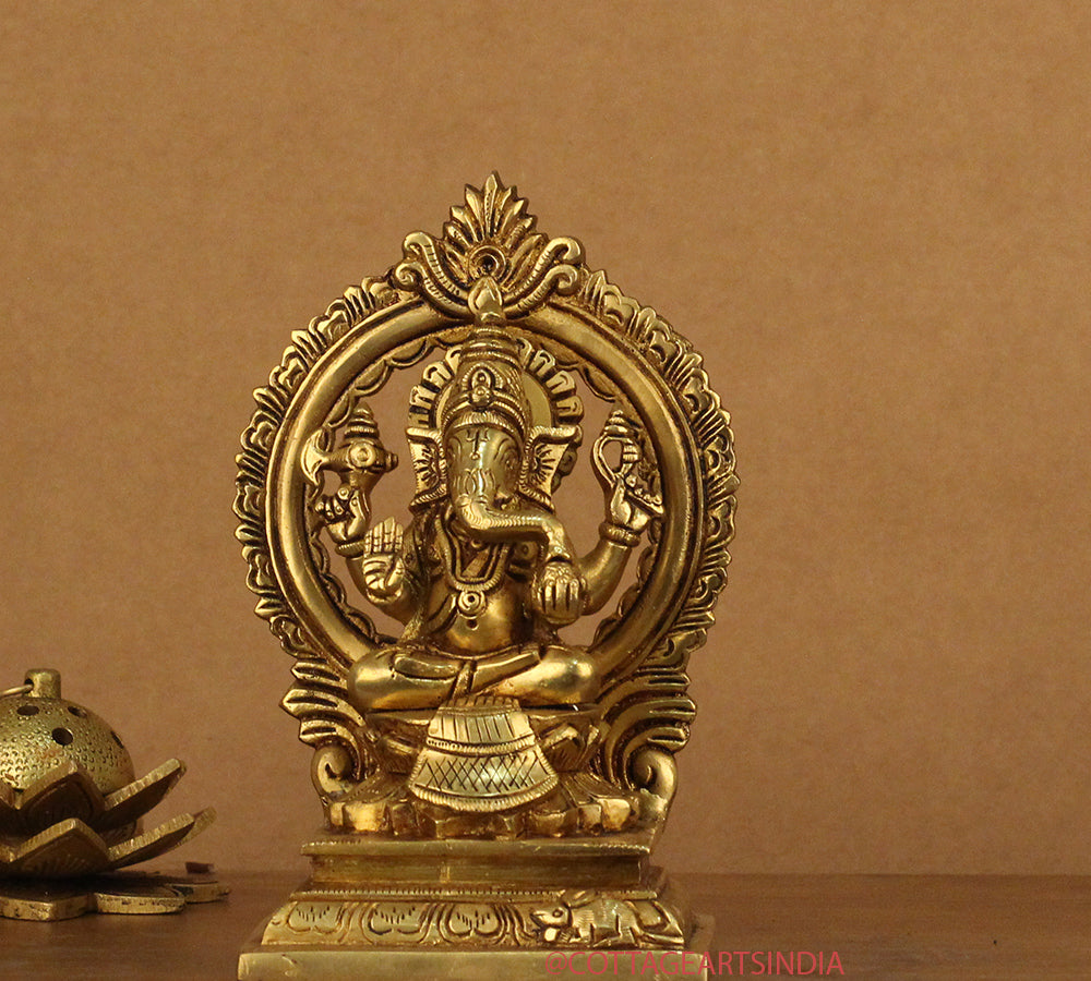 Brass Laxmi Ganesh