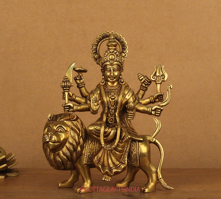 Brass Durga