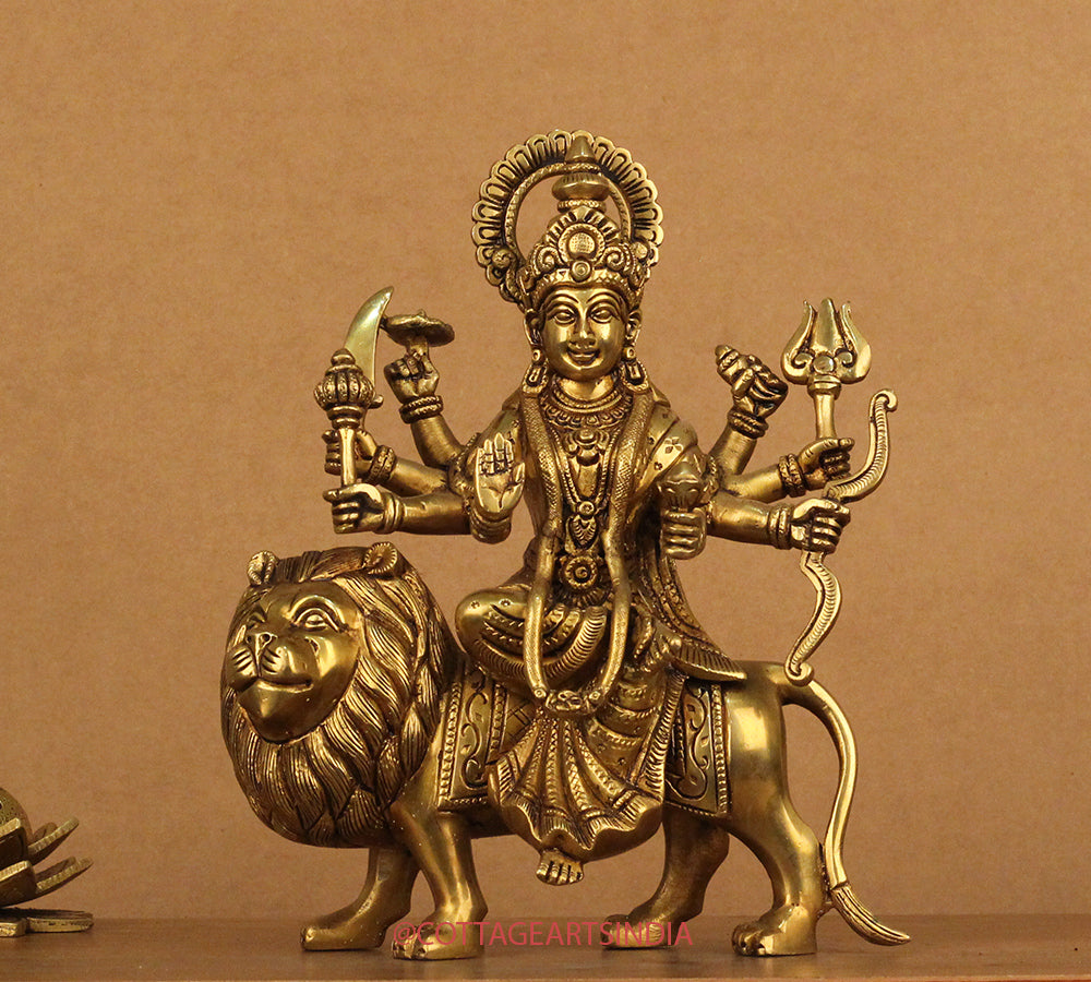 Brass Durga