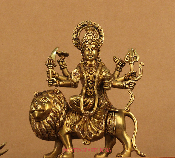 Brass Durga