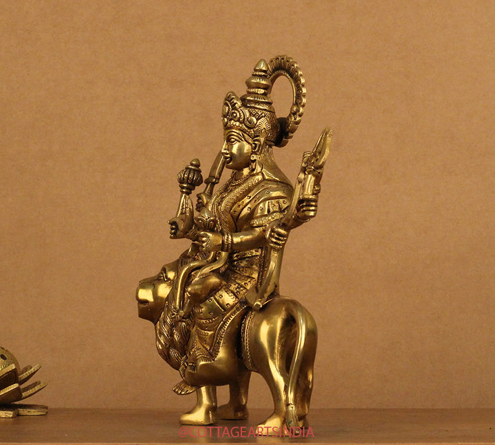 Brass Durga