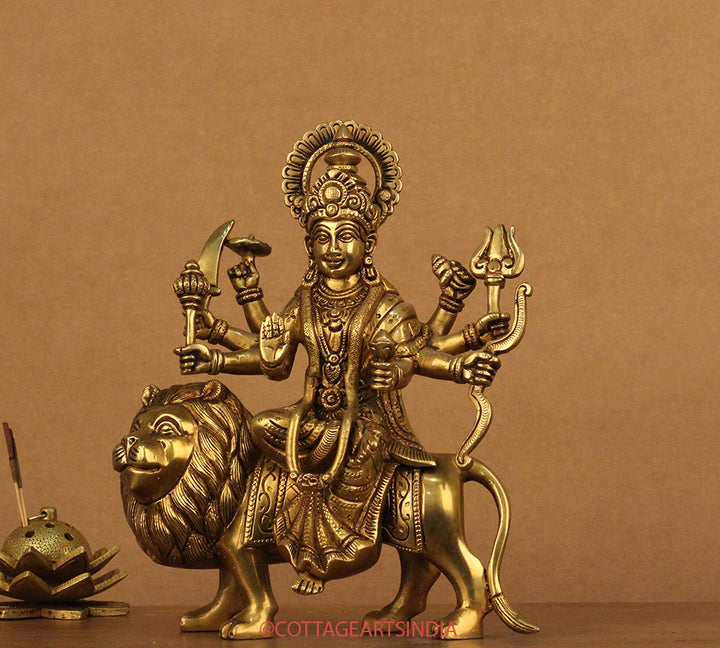 Brass Durga