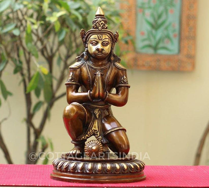 Brass Hanuman 15"